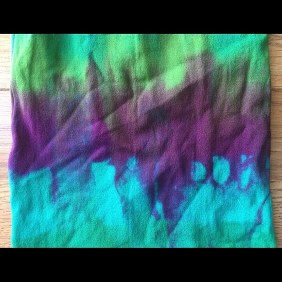 About to donate! Tiedye bodysuit English 1980s Mary Quant festival wear - Picture 4 of 4